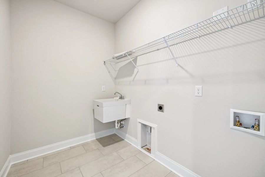 Laundry Room | For representation purposes only. Options and layout may vary by community and home plan.