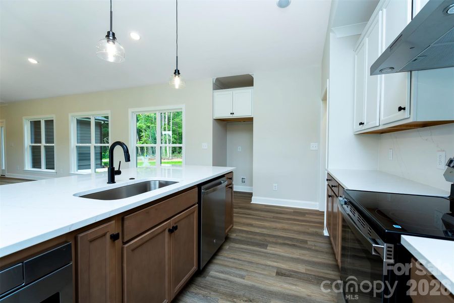 Furnished interior view inside a new home in , Monroe (Image 14).