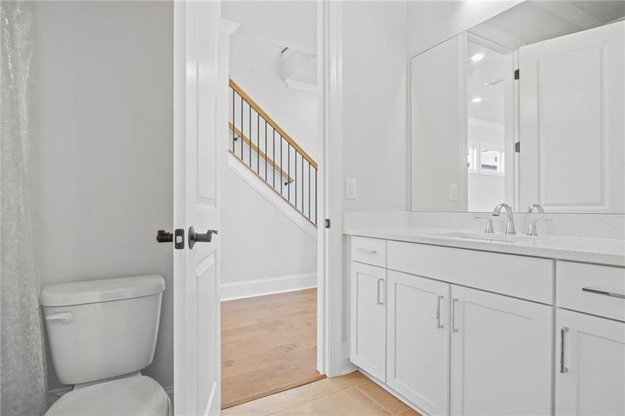 Furnished interior view inside a new home in Waterside Single Family, Peachtree Corners (Image 6).