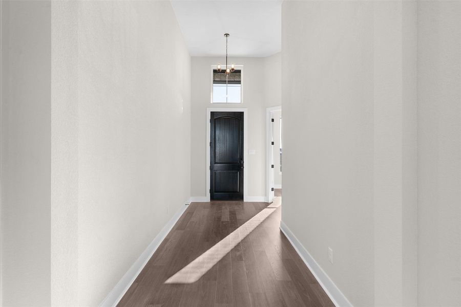 Spacious, unfurnished interior of a new home in The Grove at Blackhawk, Pflugerville (Image 24).