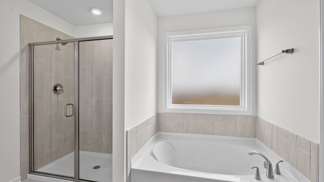 Furnished interior view inside a new home in Kalas Falls, Wake Forest (Image 7).