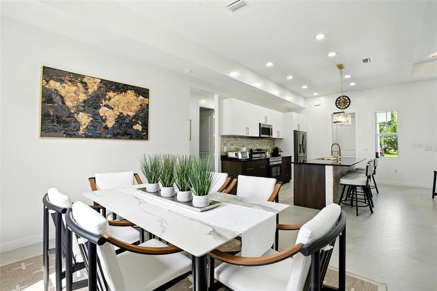 Furnished interior view inside a new home in , Placida (Image 13). Furnished interior view inside a new home in , Placida (Image 13).