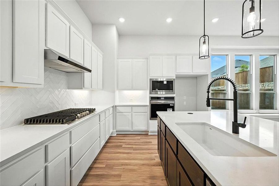 Furnished interior view inside a new home in Gateway Village - The Reserve: 50ft. lots, Denison (Image 3). Furnished interior view inside a new home in Gateway Village - The Reserve: 50ft. lots, Denison (Image 3).