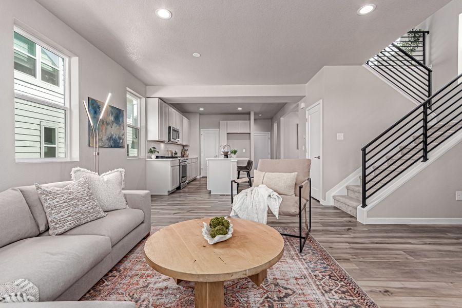 Furnished interior view inside a new home in Arras Park, Thornton (Image 8). Furnished interior view inside a new home in Arras Park, Thornton (Image 8).