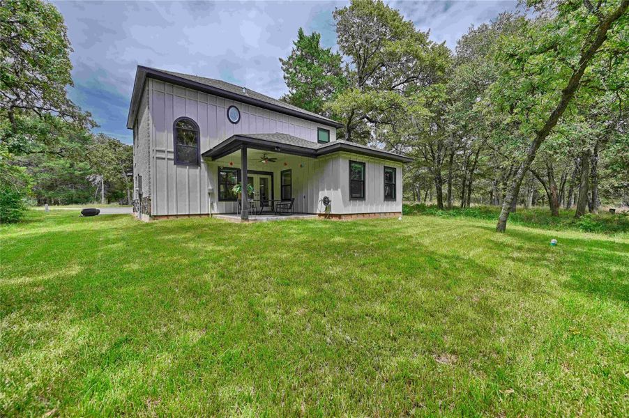 Another View of the Covered Back Patio Another View of the Covered Back Patio