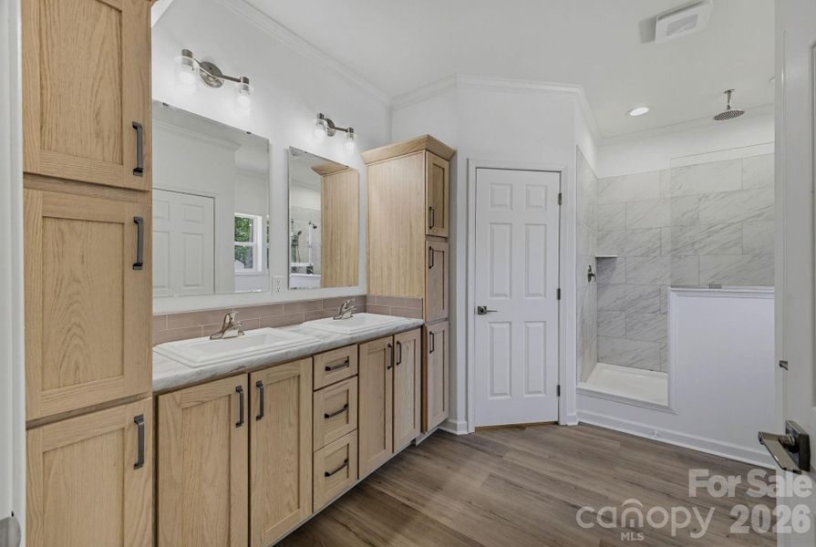 Furnished interior view inside a new home in , Newton (Image 13).