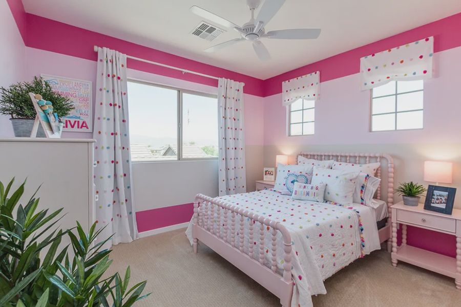 Representative furnished interior of a home built from the Diamond by Elliott Homes in Forté at Granite Vista, Waddell (Image 20).