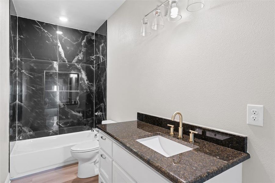 Furnished interior view inside a new home in , Dallas (Image 5).