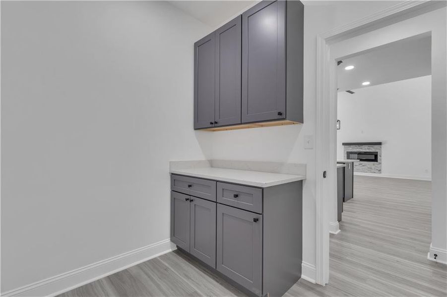 Furnished interior view inside a new home in , Fairburn (Image 9).