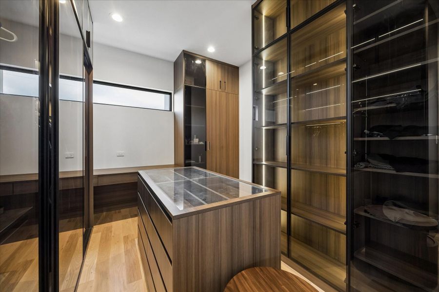 Furnished interior view inside a new home in , Houston (Image 18).