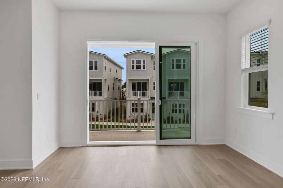 Spacious, unfurnished interior of a new home in North Beach Townhomes, Jacksonville Beach (Image 20). Spacious, unfurnished interior of a new home in North Beach Townhomes, Jacksonville Beach (Image 20).