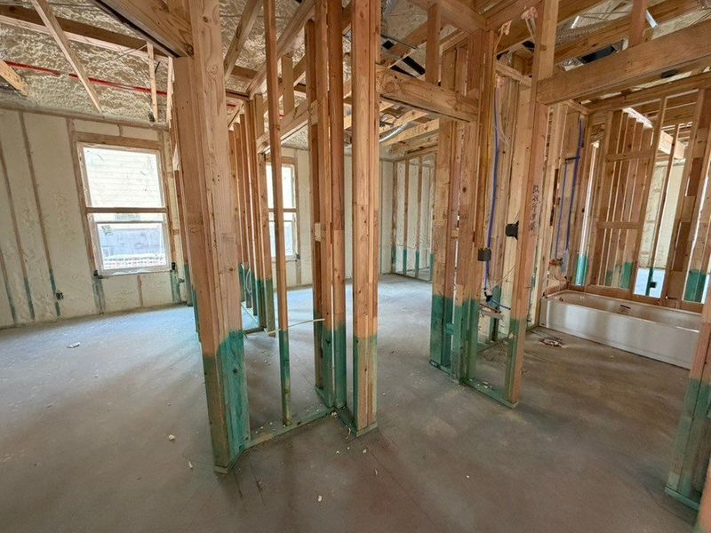 In-progress construction of a new home in Covenant Park, Springtown, TX (Image 6).