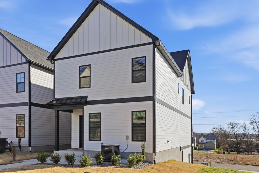 Front exterior of a new home in Ridgecrest at Whites Creek, Whites Creek, TN, highlighting curb appeal (Image 33).