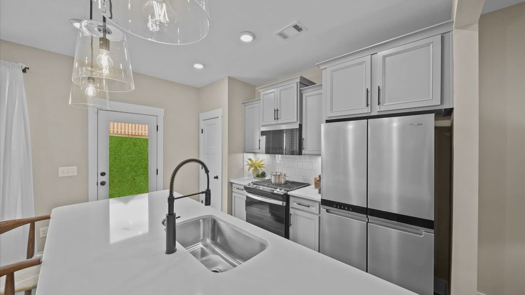 Furnished interior view inside a new home in El Dorado, Spartanburg (Image 3). Furnished interior view inside a new home in El Dorado, Spartanburg (Image 3).