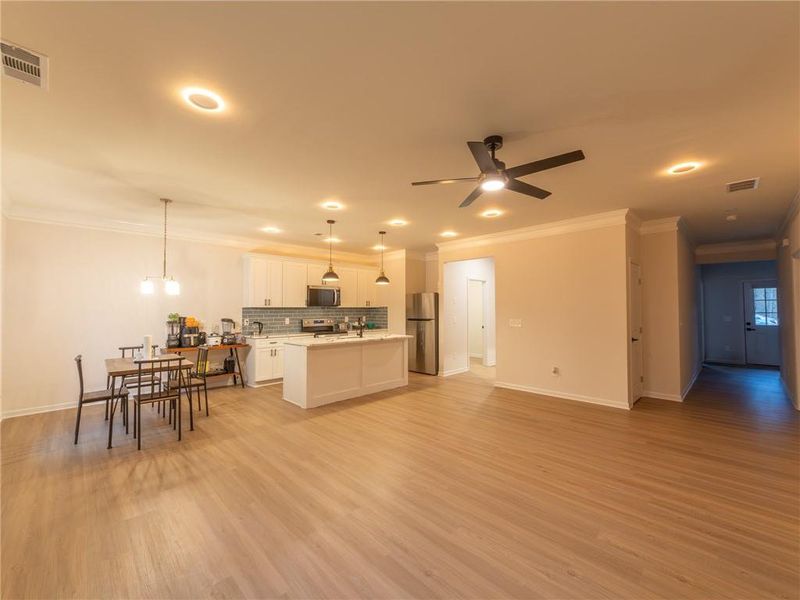 Furnished interior view inside a new home in , Cartersville (Image 14).