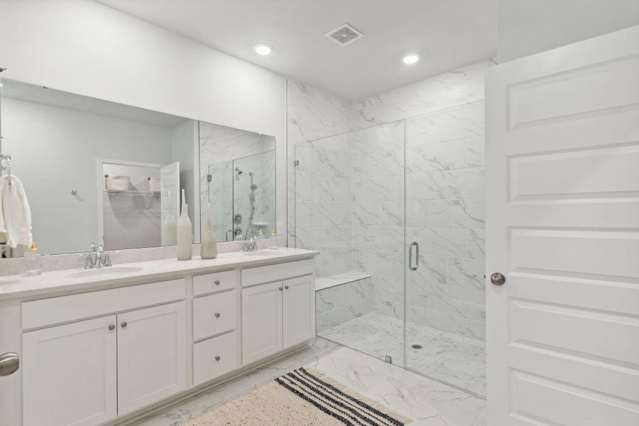 Furnished interior view inside a new home in Horizons at Summers Corner | 55+, Summerville (Image 8).