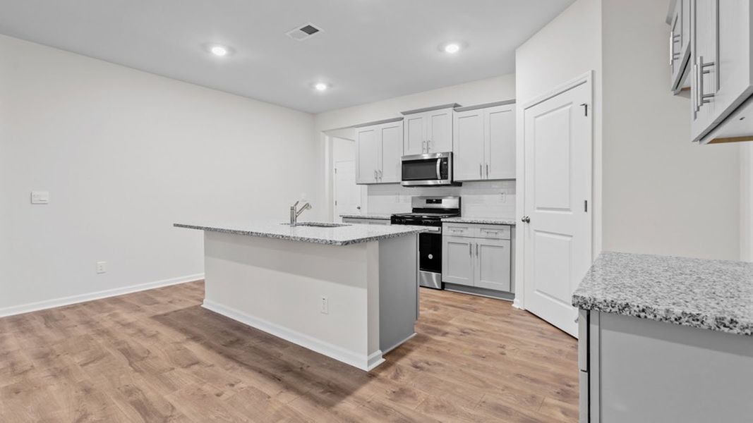 Furnished interior view inside a new home in Forest Creek, Winston-Salem (Image 9).
