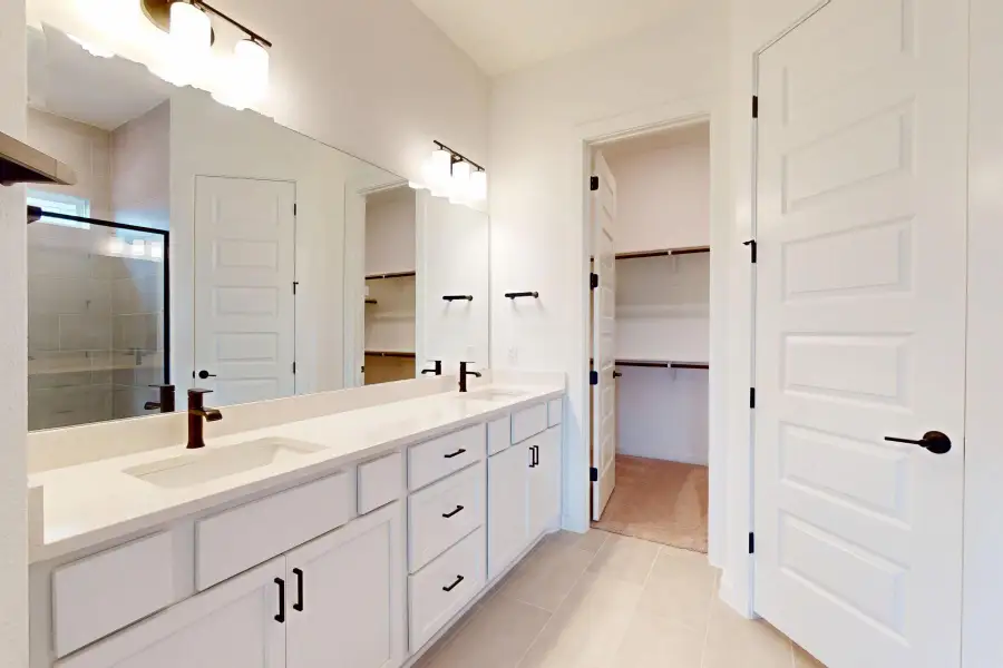 Furnished interior view inside a new home in Estancia West, Manchaca (Image 9). Furnished interior view inside a new home in Estancia West, Manchaca (Image 9).