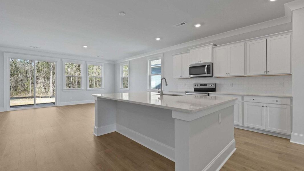 Furnished interior view inside a new home in Sheep Island, Summerville (Image 3).