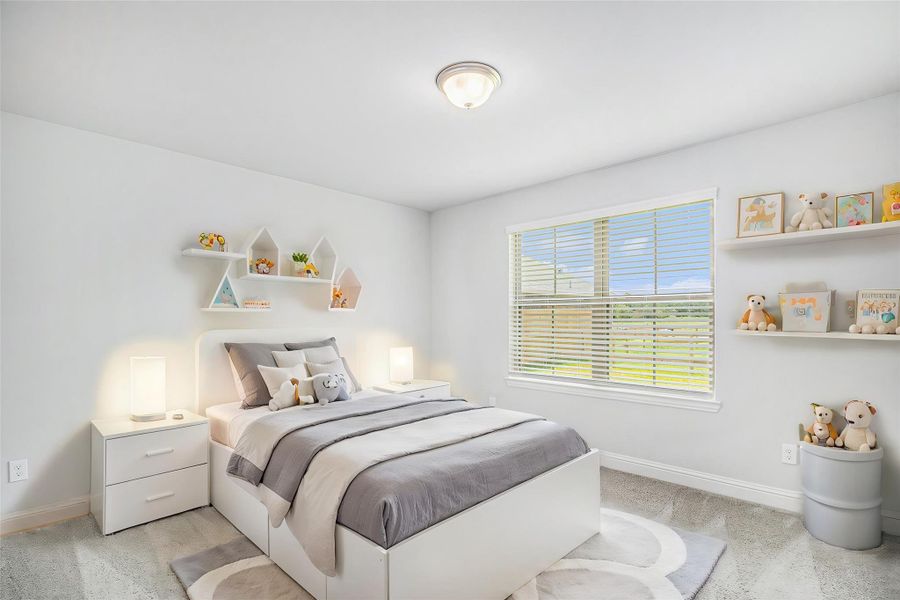 Furnished interior view inside a new home in , Angleton (Image 6).