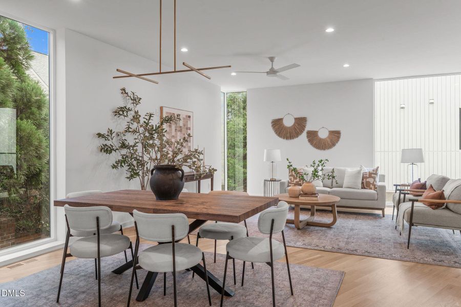 Dining & Living Space