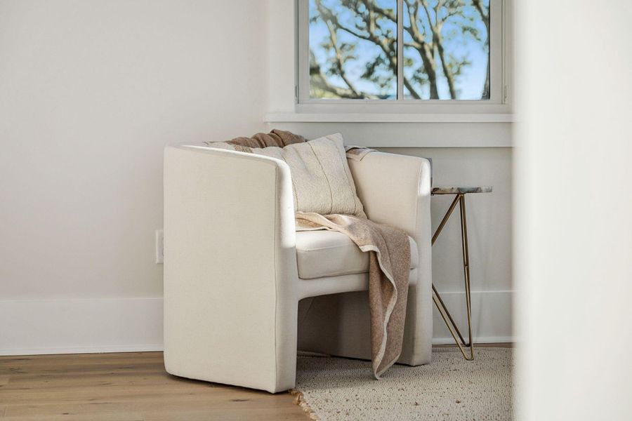 Furnished interior view inside a new home in , Isle Of Palms (Image 6). Furnished interior view inside a new home in , Isle Of Palms (Image 6).