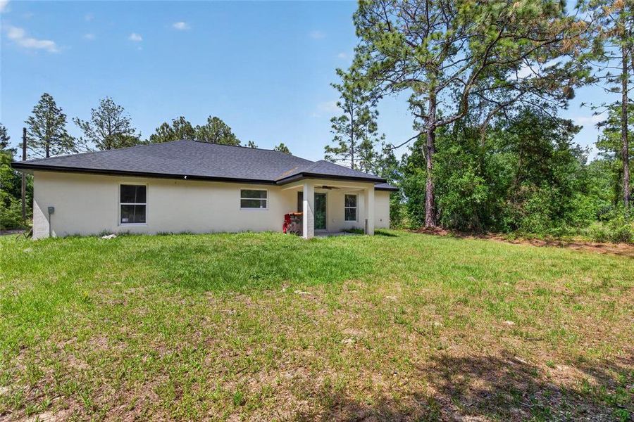 Exterior details and patio area of a home in , Ocklawaha (Image 4).