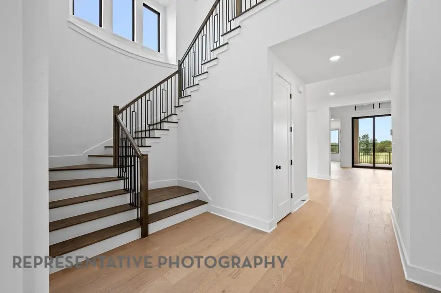 Furnished interior view inside a new home in Parkside On The River: 70ft. lots, Georgetown (Image 5). Furnished interior view inside a new home in Parkside On The River: 70ft. lots, Georgetown (Image 5).