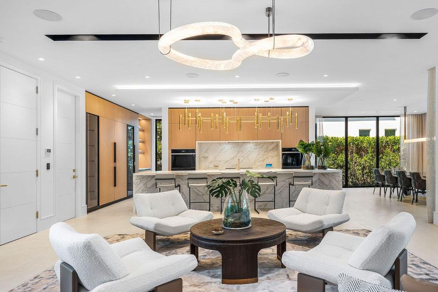 Furnished interior view inside a new home in , Boca Raton (Image 4).