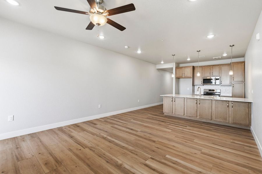 Spacious, unfurnished interior of a new home in Northfield at Old Town, Fort Collins (Image 11). Spacious, unfurnished interior of a new home in Northfield at Old Town, Fort Collins (Image 11).
