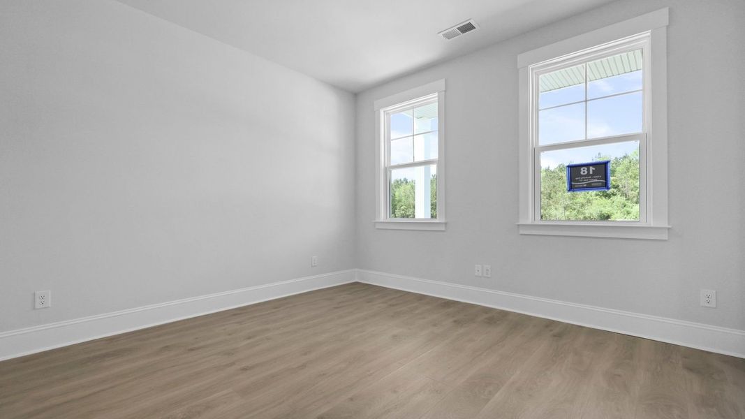 Representative unfurnished interior of a home built from the HARBOR OAK by D.R. Horton in Berkeley Bay, Ridgeville (Image 17). Representative unfurnished interior of a home built from the HARBOR OAK by D.R. Horton in Berkeley Bay, Ridgeville (Image 17).