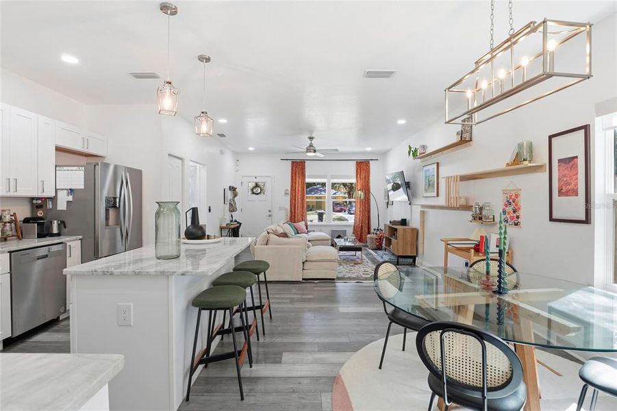 Furnished interior view inside a new home in , Gainesville (Image 15).