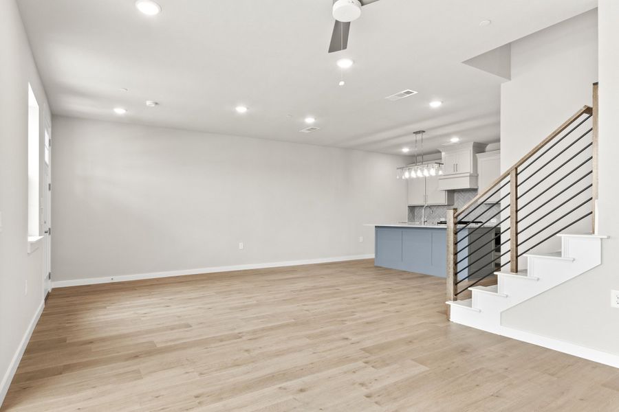 Spacious, unfurnished interior of a new home in The Tribute, The Colony (Image 23). Spacious, unfurnished interior of a new home in The Tribute, The Colony (Image 23).