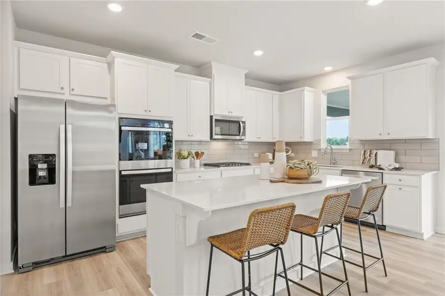 Furnished interior view inside a new home in Echo Grove, Cumming (Image 14).