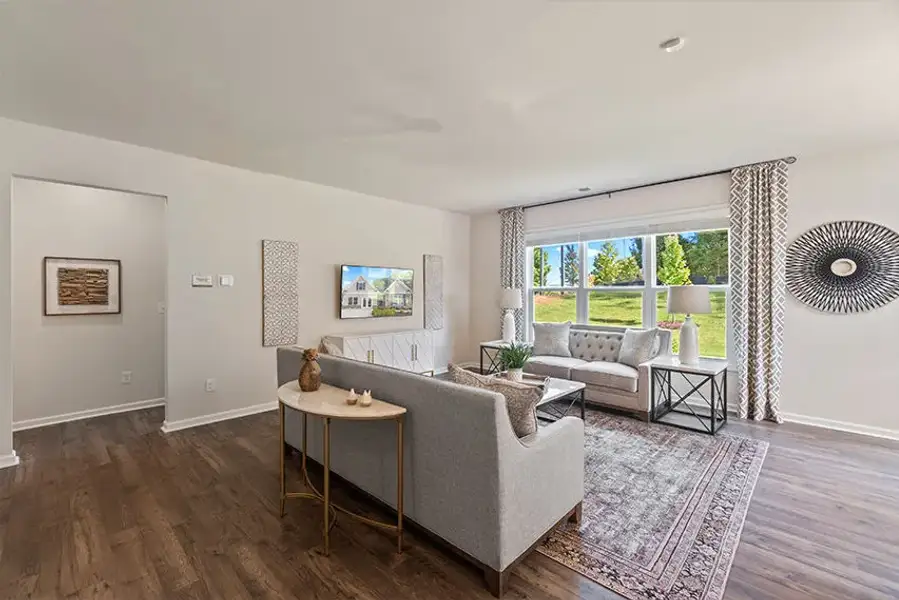 Furnished interior view inside a new home in Bell Meadows, Winnabow (Image 9).