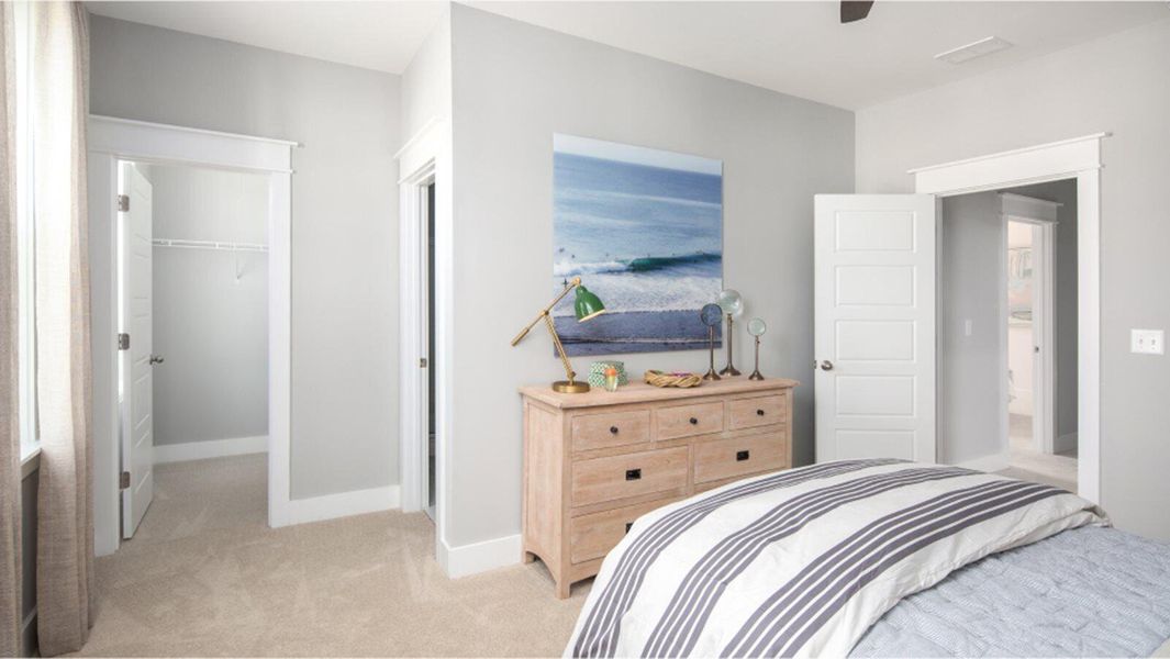Furnished interior view inside a new home in Heron's Walk at Summers Corner, Summerville (Image 8).