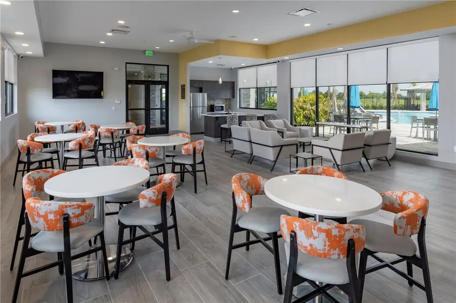 Furnished interior view inside a new home in Trinity Lakes, Groveland (Image 3).