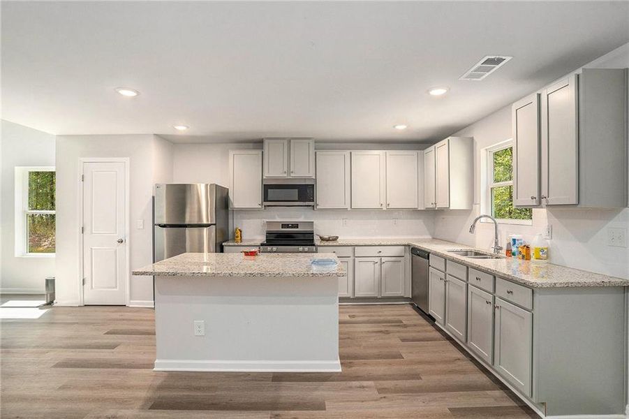 Furnished interior view inside a new home in , Covington (Image 7).