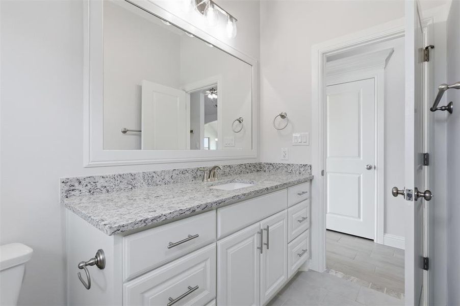 Furnished interior view inside a new home in , Springtown (Image 15).