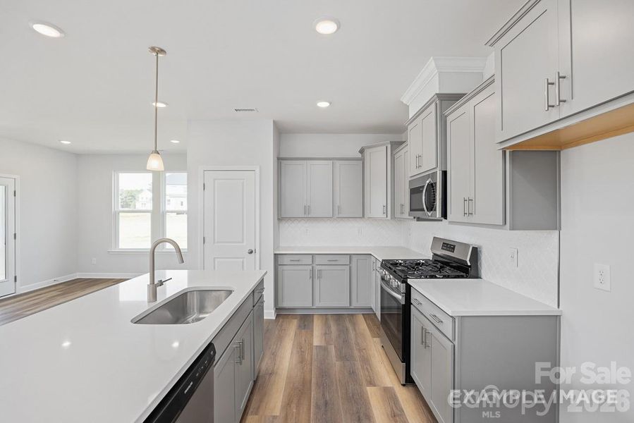 Furnished interior view inside a new home in Windgate, Mooresville (Image 5).