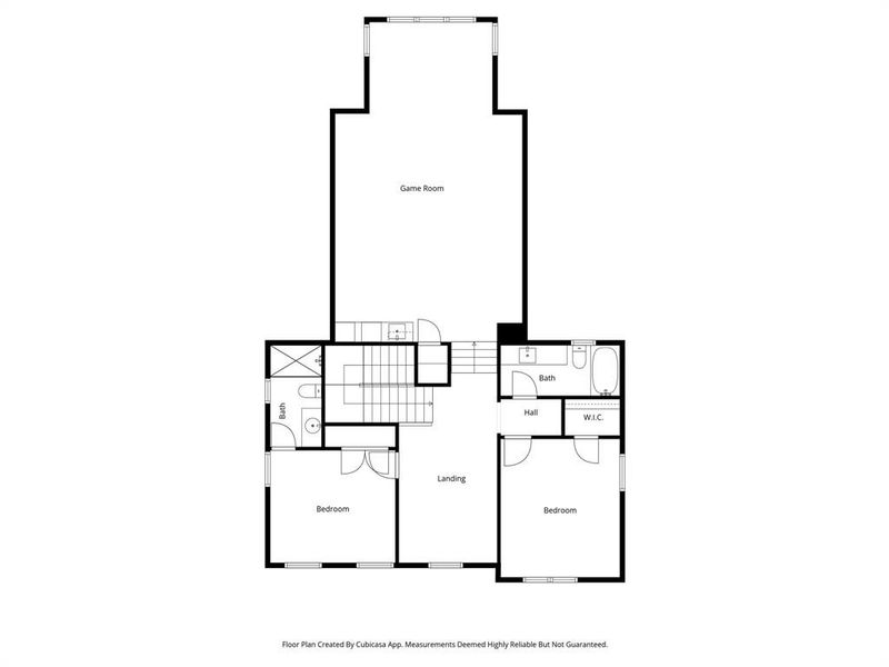 Second floor plan