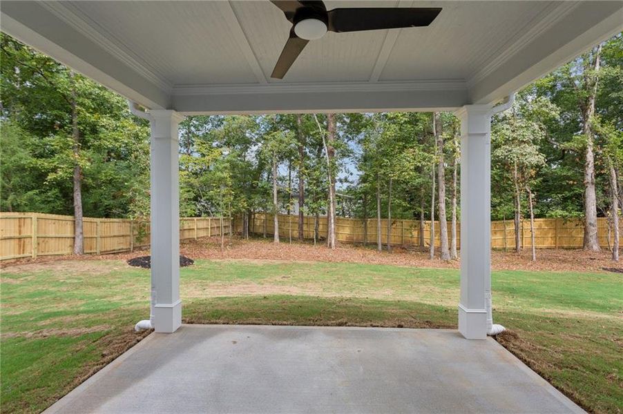Exterior details and patio area of a home in , Smyrna (Image 26).