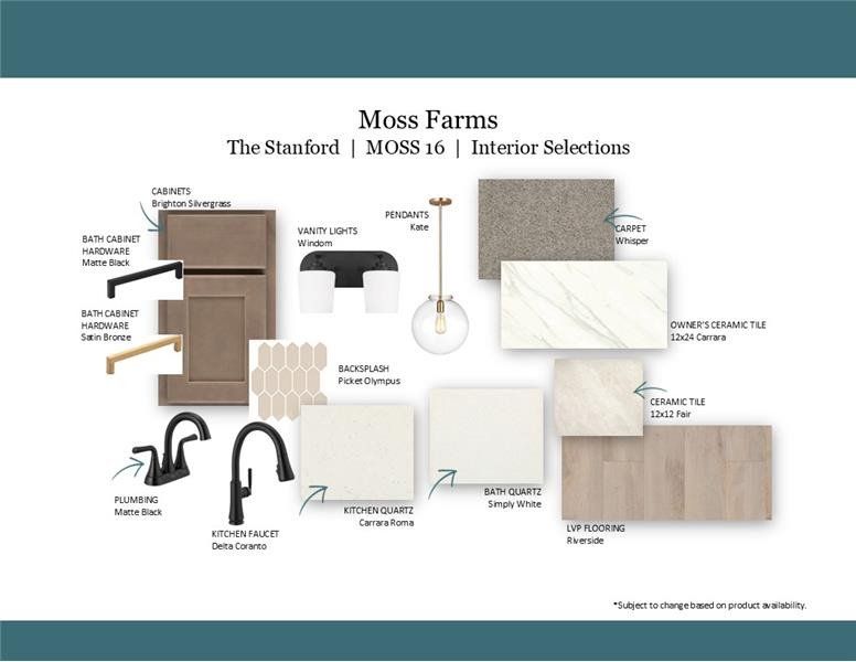 Sample of building materials used in homes in Moss Farm, White House (Image 46).