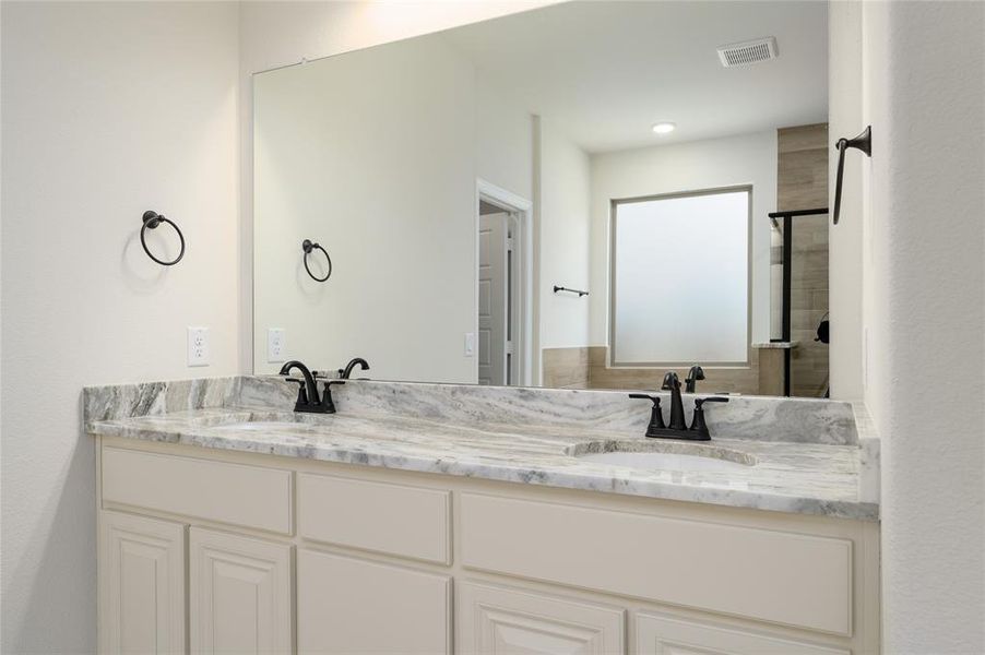 Furnished interior view inside a new home in Creekview Meadows, Pilot Point (Image 4). Furnished interior view inside a new home in Creekview Meadows, Pilot Point (Image 4).