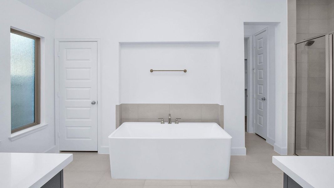 Furnished interior view inside a new home in Woodhavyn, Magnolia (Image 6).