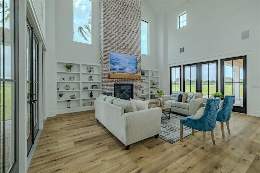 Furnished interior view inside a new home in , Lithia (Image 5).