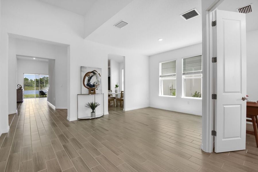 Representative unfurnished interior of a home built from the Saint Thomas by Taylor Morrison in Ardisia Park, New Smyrna Beach (Image 24).