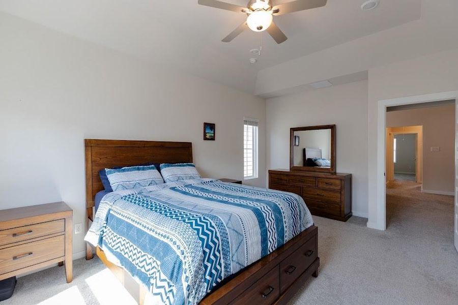 Furnished interior view inside a new home in , Houston (Image 8). Furnished interior view inside a new home in , Houston (Image 8).