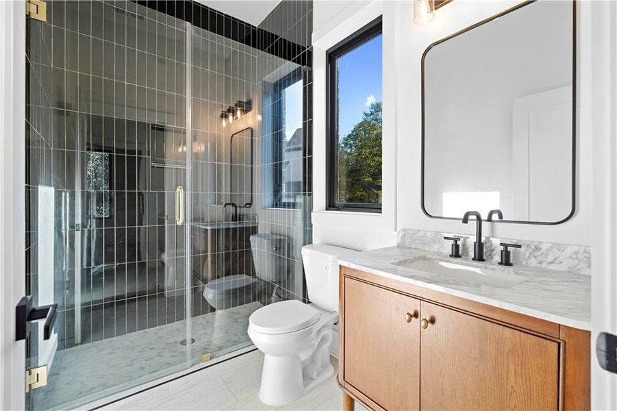 Furnished interior view inside a new home in , Atlanta (Image 7).