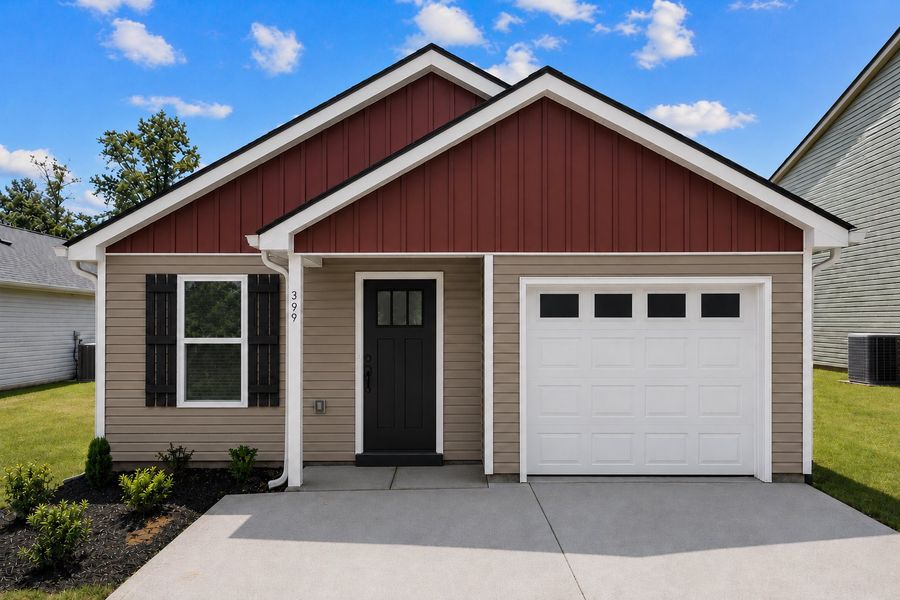 Representative exterior photo of a completed home built from the Yale by Enchanted Homes in Arcadia Village, Spartanburg, SC (Image 16). Representative exterior photo of a completed home built from the Yale by Enchanted Homes in Arcadia Village, Spartanburg, SC (Image 16).
